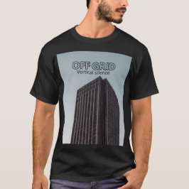 Ondergrondse Streetwear Unisex Zwarte T-shirt