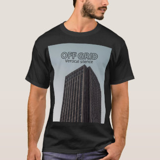 Ondergrondse Streetwear Unisex Zwarte T-shirt
