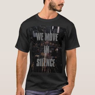 Ondergrondse Streetwear Zwarte T-shirt voor Unisex