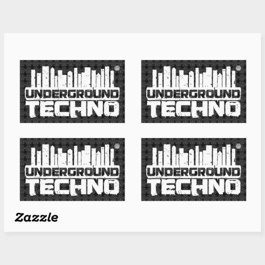 Ondergrondse techniek - Sticker (Vel)