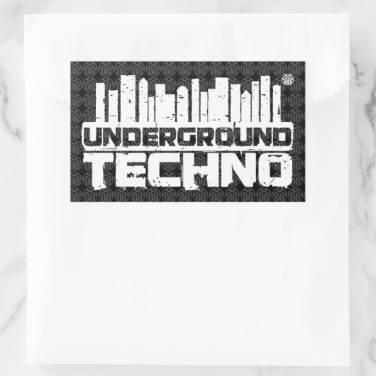 Ondergrondse techniek - Sticker (Tas)