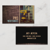 Onderhoud, bouw, handymanVisitekaartje Visitekaartje (Voorkant / Achterkant)