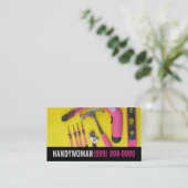Onderhoud, constructie, Visitekaartje handywoma (Staand voorkant)