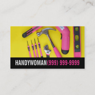 Onderhoud, constructie, Visitekaartje van handywom