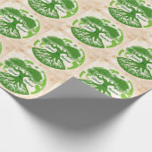 "Onderhoud de aarde" Cadeaupapier (Hoek)