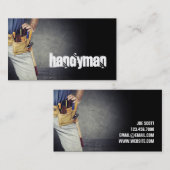 Onderhoud, Handyman Visitekaartje (Voorkant / Achterkant)