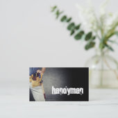 Onderhoud, Handyman Visitekaartje (Staand voorkant)