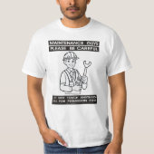 Onderhoud jongens - Service onderhoud - T-shirt (Voorkant)