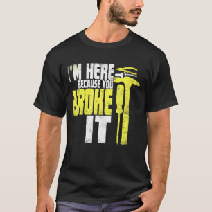 Onderhoud Man GIF Handyman Plumber Gift T-shirt