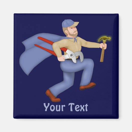 Onderhoud Man Magneet (Voorkant)