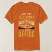 Onderhoud van autocarrosserie — Technicus voertuig T-shirt (Design voorkant)