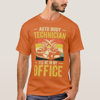 Onderhoud van autocarrosserie — Technicus voertuig T-shirt
