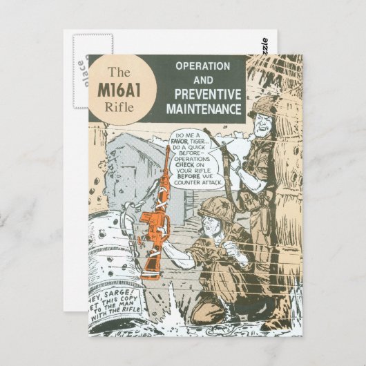 onderhoud van de riemen briefkaart (Voorkant / Achterkant)