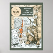 onderhoud van rivieren poster (Voorkant)