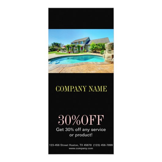 onderhoud van woningrenovatiewoningen reclamekaart (Voorkant)