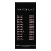 onderhoud van woningrenovatiewoningen reclamekaart (Achterkant)