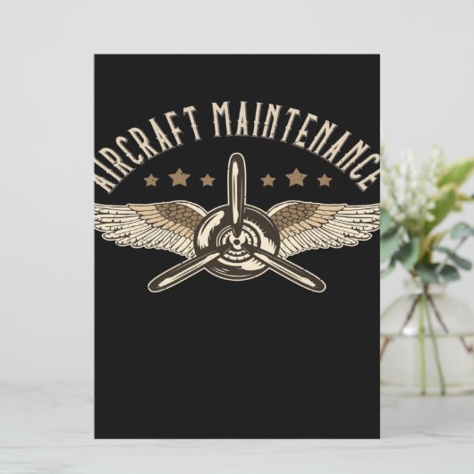 Onderhoud vliegtuig | Koelontwerp (Staand voorkant)