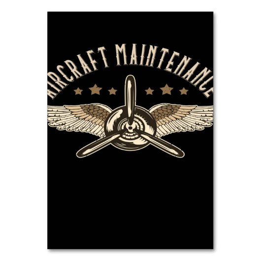 Onderhoud vliegtuig | Koelontwerp Kaart (Achterkant)