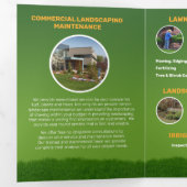 Onderhoudsbedrijf voor dagzorg en landschapsonderh drieluik kaart (Binnenzijde eerst)