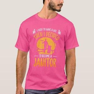 Onderhoudscustod van Janitor House Cleaning Buildi T-shirt