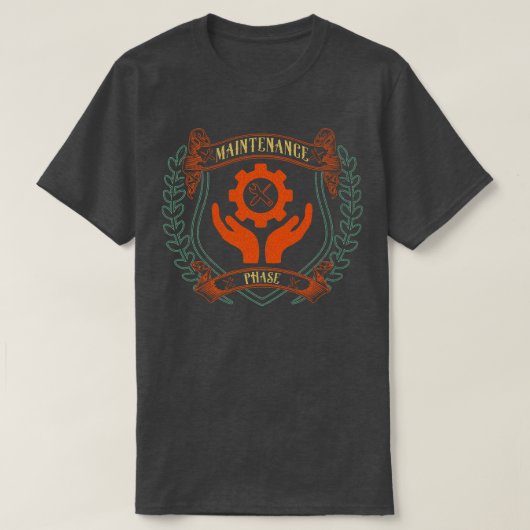 Onderhoudsfase 1 t-shirt (Design voorkant)
