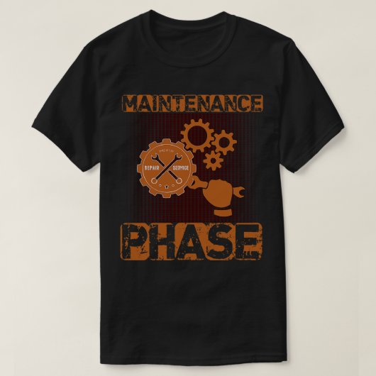 Onderhoudsfase 3 t-shirt (Design voorkant)