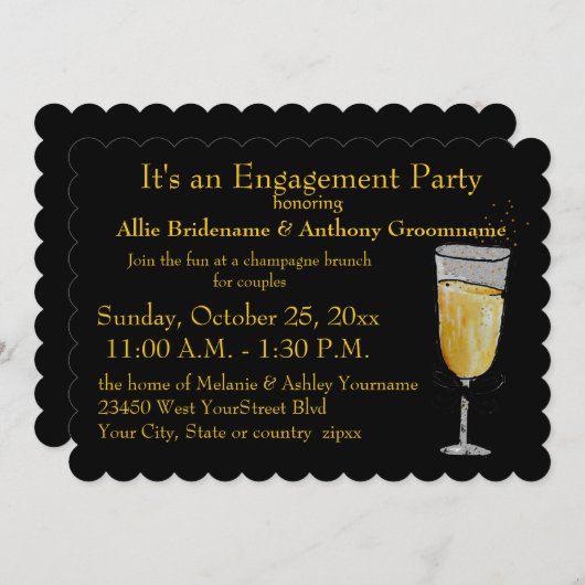 Onderhoudsgroep zwart-wit en goud kaart (Voorkant / Achterkant)