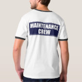 Onderhoudsklok T-shirt (Achterkant)