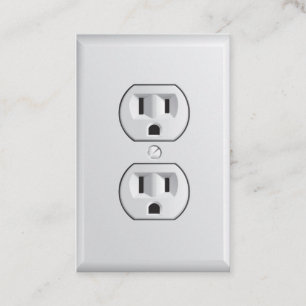 Onderhoudsprogramma voor elektronicawandstopcontac visitekaartje