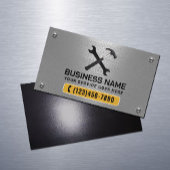 Onderhoudsservice voor reparatie van handyman Faux Magnetisch Visitekaartje