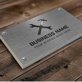 Onderhoudsservice voor reparatie van handyman Faux Visitekaartje