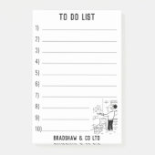 Onderhoudsservices voor persoonlijke personaliseri post-it® notes (Voorkant)