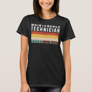 Onderhoudstechnicus werktuigkundige t-shirt