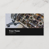 Onderhoudstechnologie voor auto's visitekaartje (Voorkant)