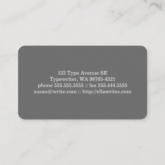  onderhouttypemachine visitekaartje (Achterkant)