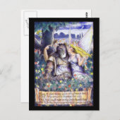 Onderkant en Titania Briefkaart (Voorkant / Achterkant)