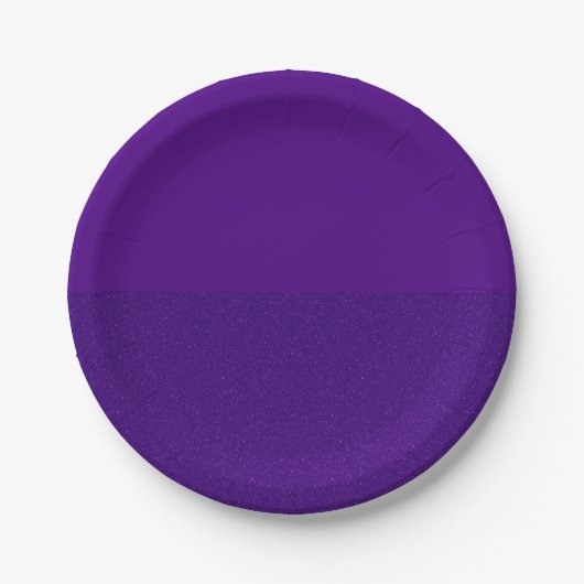 Onderkant Glitter Paarse papieren Bord – (Voorkant)
