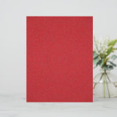 Onderkant-Noise Tomaat Rood Custom Paper Sheets (Staand voorkant)