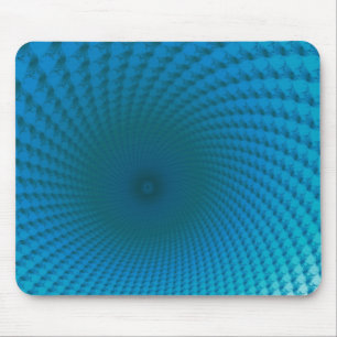 Onderkant van de Deep Blue Zee Mousepad Muismat