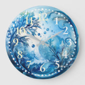 Onderkant van de Zeeen wandklok (Voorkant)