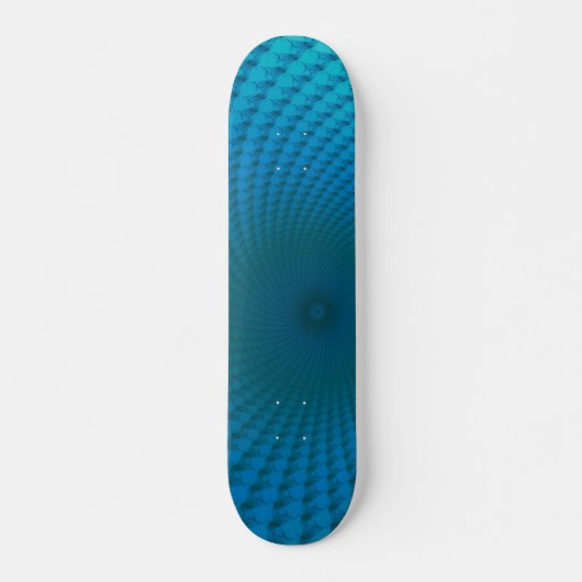 Onderkant van het Skateboard van het Deep Blue Zee (Voorkant)