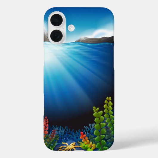Onderkant van het Zee Case-Mate iPhone Case (Achterkant)