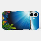 Onderkant van het Zee Case-Mate iPhone Case (Achterkant (horizontaal))