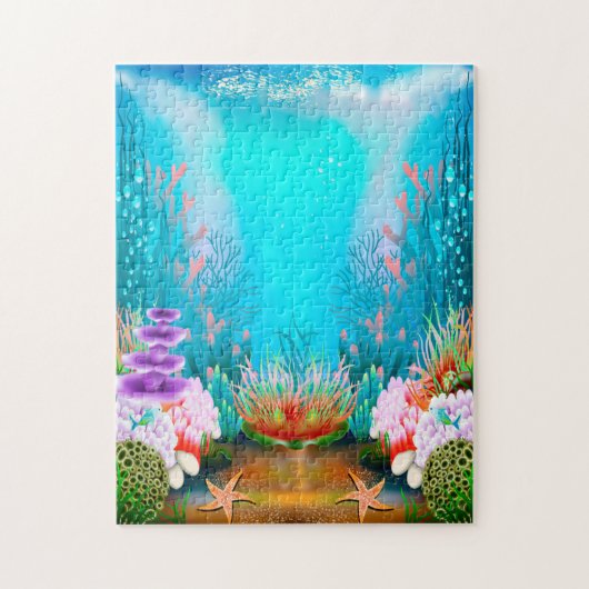 Onderkant van het Zee Legpuzzel (Verticaal)