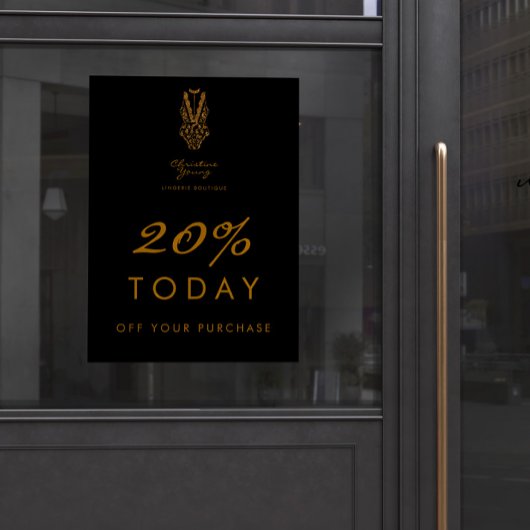 Onderkleding Winkel Lingerie Boutique Verkoopvoors Poster