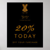 Onderkleding Winkel Lingerie Boutique Verkoopvoors Poster (Voorkant)