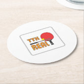 Onderlegger TTK-Real Ronde Kartonnen Onderzetter (Gebogen)