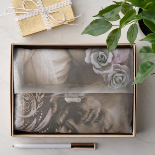  onderliggend portret loskoppeling tissuepapier (Geschenk)