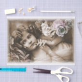  onderliggend portret loskoppeling tissuepapier (Craft)