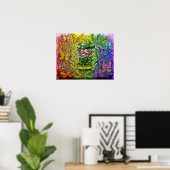 Onderling verbonden St. Patrick's Rainbow Magic Poster (Thuiskantoor)
